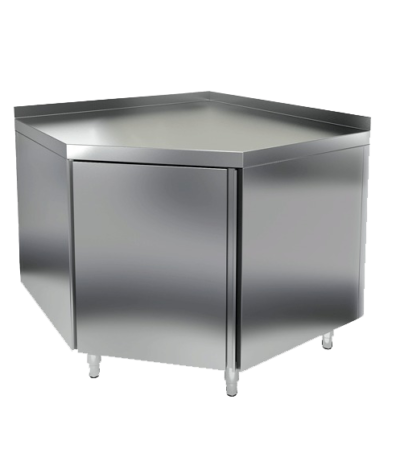 Stainless Steel Corner Base Cabinet