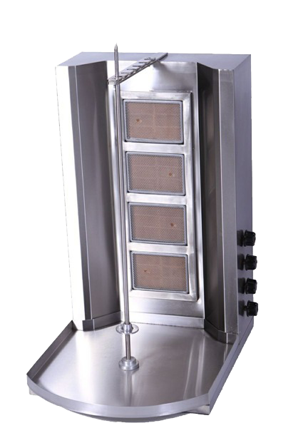 Gas Shawarma Machine 4 Burner