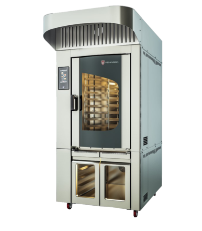 7-2 Rotary Pastry Oven Electric With Fermentation Cabinet