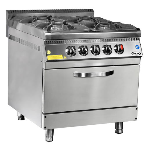 4+1 Gas Cooker With Gas Oven