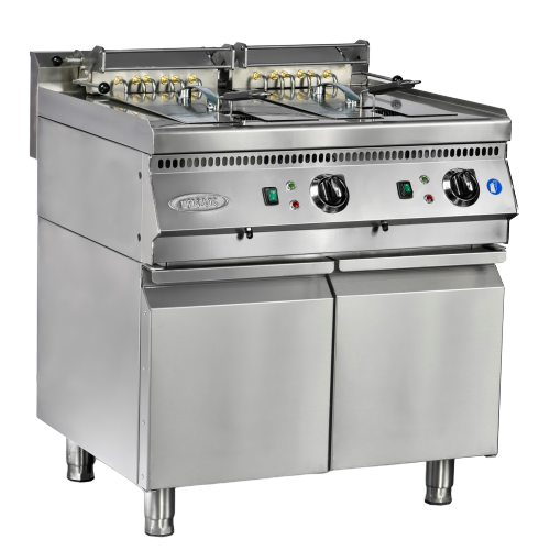 Electrical Fryer On Cabinet 8+8 LTR