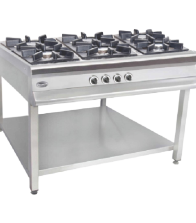 6 Burner Gas Range Cooker