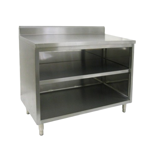 Stainless Steel Open Base Cabinet