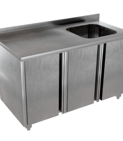 Stainless Steel Single Bowl Sink Cabinet